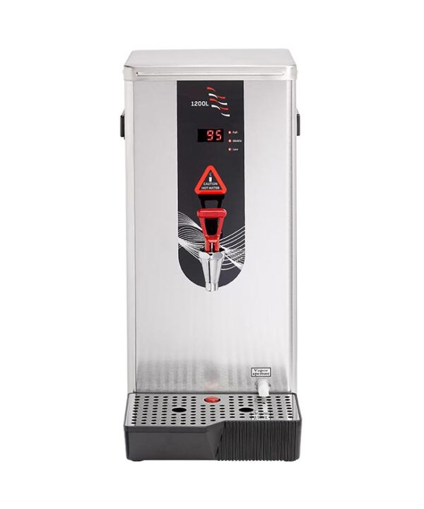 active 1200l hot water boiler on white background