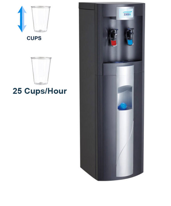 active 3300x hot and cold floor standing water cooler