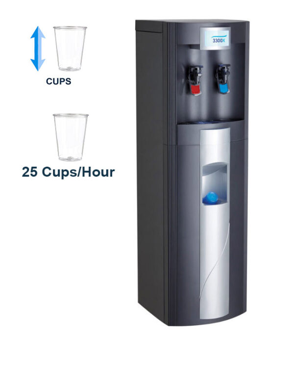 active 3300x hot and cold floor standing water cooler