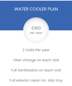 Water cooler plan pricing table