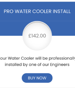 Pro Water cooler installation pricing table