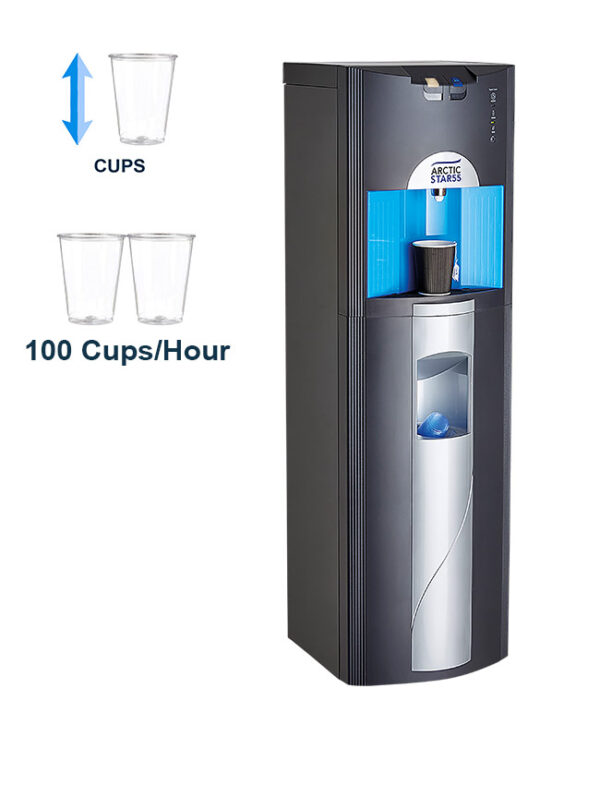 active arctic star 55 cold and ambient floor standing water cooler