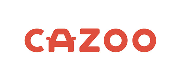 the cazoo logo on white background