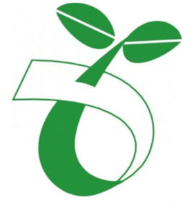 Seeding (compostable) logo on white background